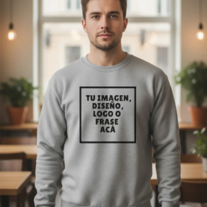 Buzo Friza Personalizado Con Tu Logo / Imagen Sublimado