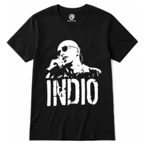 Remera Algodón Premium Estampada El Indio