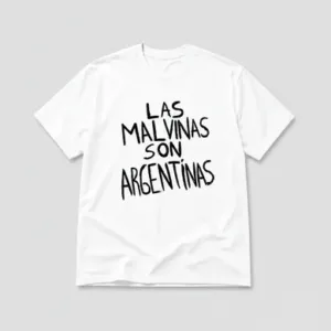 Remera Algodón Premium Estampada Las Malvinas Son Argentinas 3