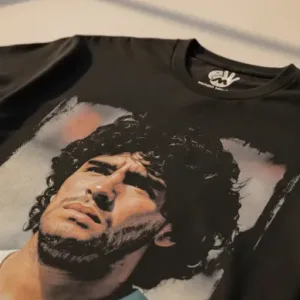 Remera Algodón Premium Estampada El Diego