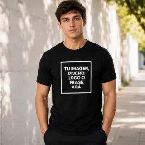 Remera Personalizada Algodón 100% Con Tu Logo O Imagen DTF
